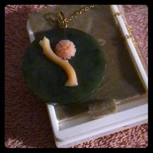 Coral necklace.                           #36